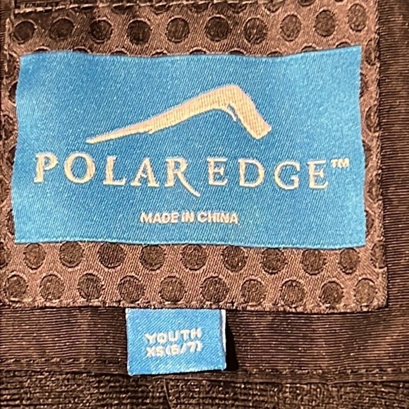 Polar Edge Youth Black Winter Snow Ski Bib Size XS 6/7 - Picture 14 of 16